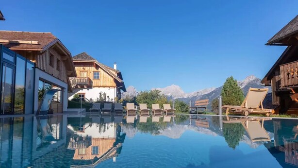 Outdoor pool - Almresort Baumschlagerberg (Vorderstoder)