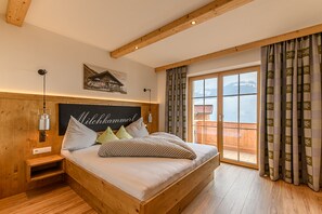 双人房 (Milchkammerl) | 办公桌、笔记本电脑工作区、遮光窗帘、免费婴儿床