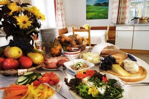 Inbegriffenes Frühstücksbuffet