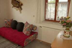Apartment, 1 Bedroom | Living area | Flat-screen TV - Ferienhof Esterhammer (Liebenau)