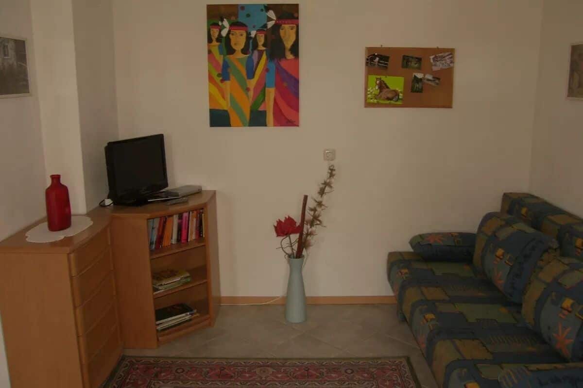 Apartment, 1 Bedroom | Living area | Flat-screen TV