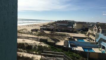 Accommodatie ligt op het strand