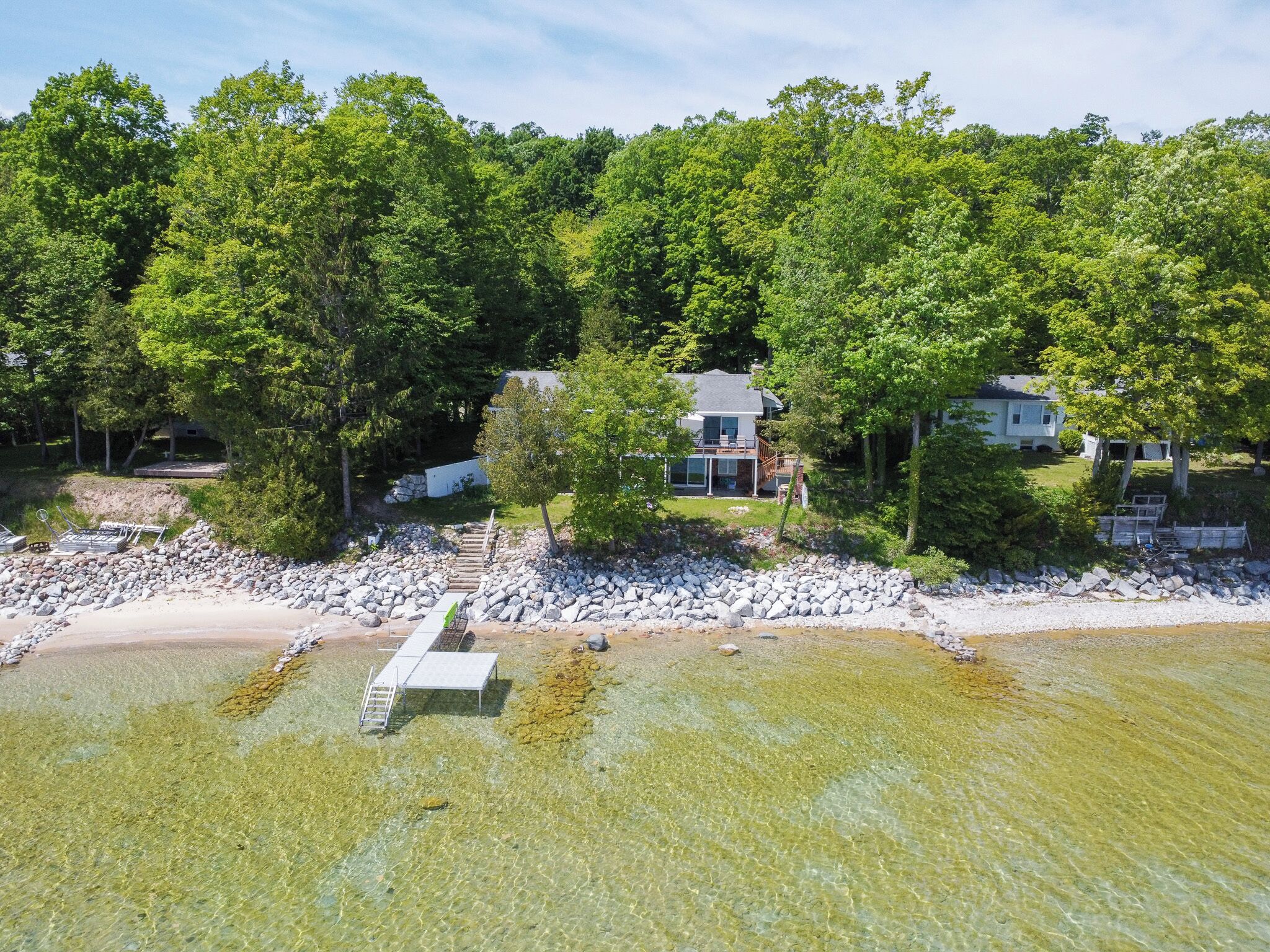 Summer Availability offering direct waterfront on West Grand Traverse Bay!