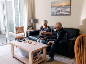 Télévision, cheminée