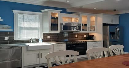 Nautical Cottage on Geneva St. is truly located downtown Lake Geneva, WI