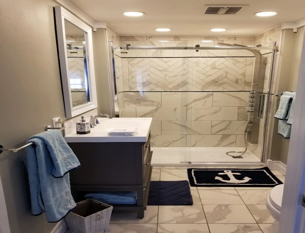 淋浴設備、風筒、提供毛巾、番梘