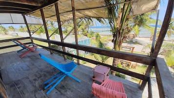 Junior Suite Vista al Mar | Terraza o patio
