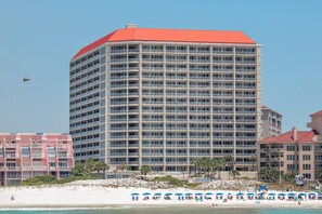 Exterior - ★ BEACHFRONT BUILDING  Professional decorated – 2BR Corner Unit in Tops’l (Miramar Beach)