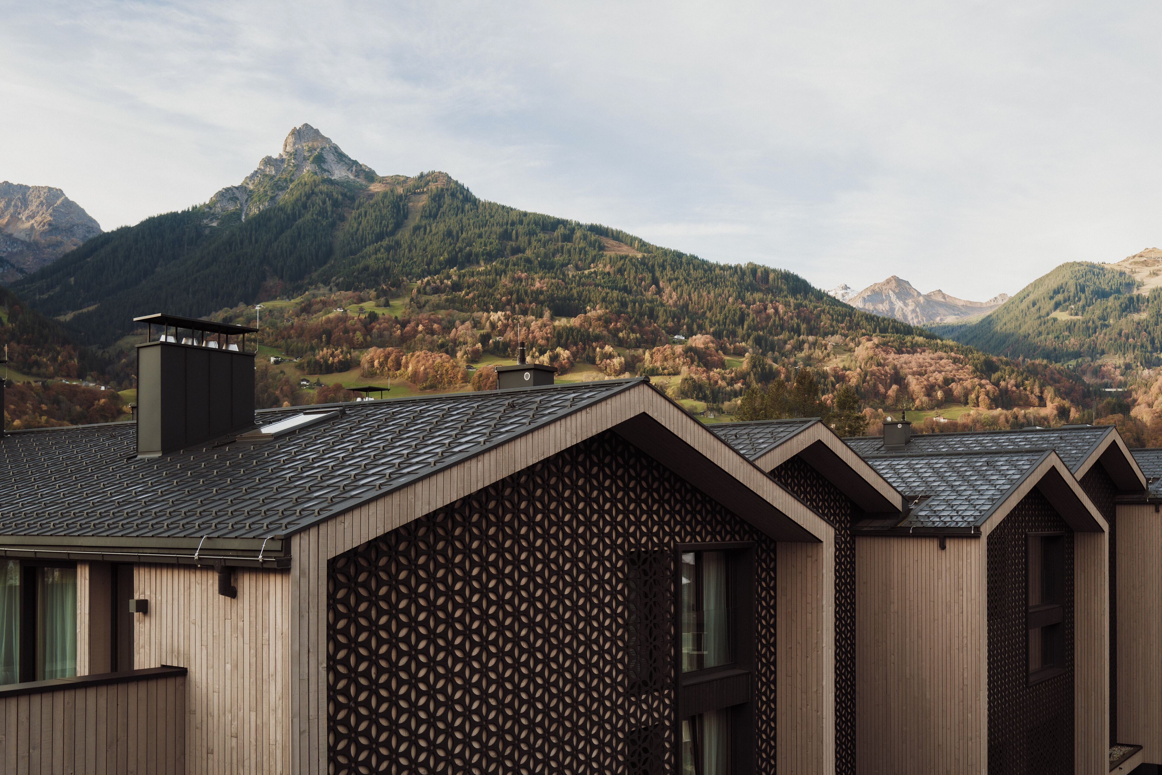 Façade de l’hébergement