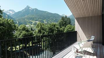 Blick vom Balkon