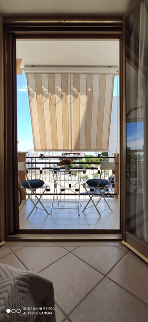 Chambre Supérieure Double ou avec lits jumeaux, vue ville (1) | Terrasse/Patio