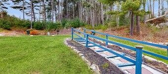 Coastal gem near the beach with WiFi, pool, & spacious interior