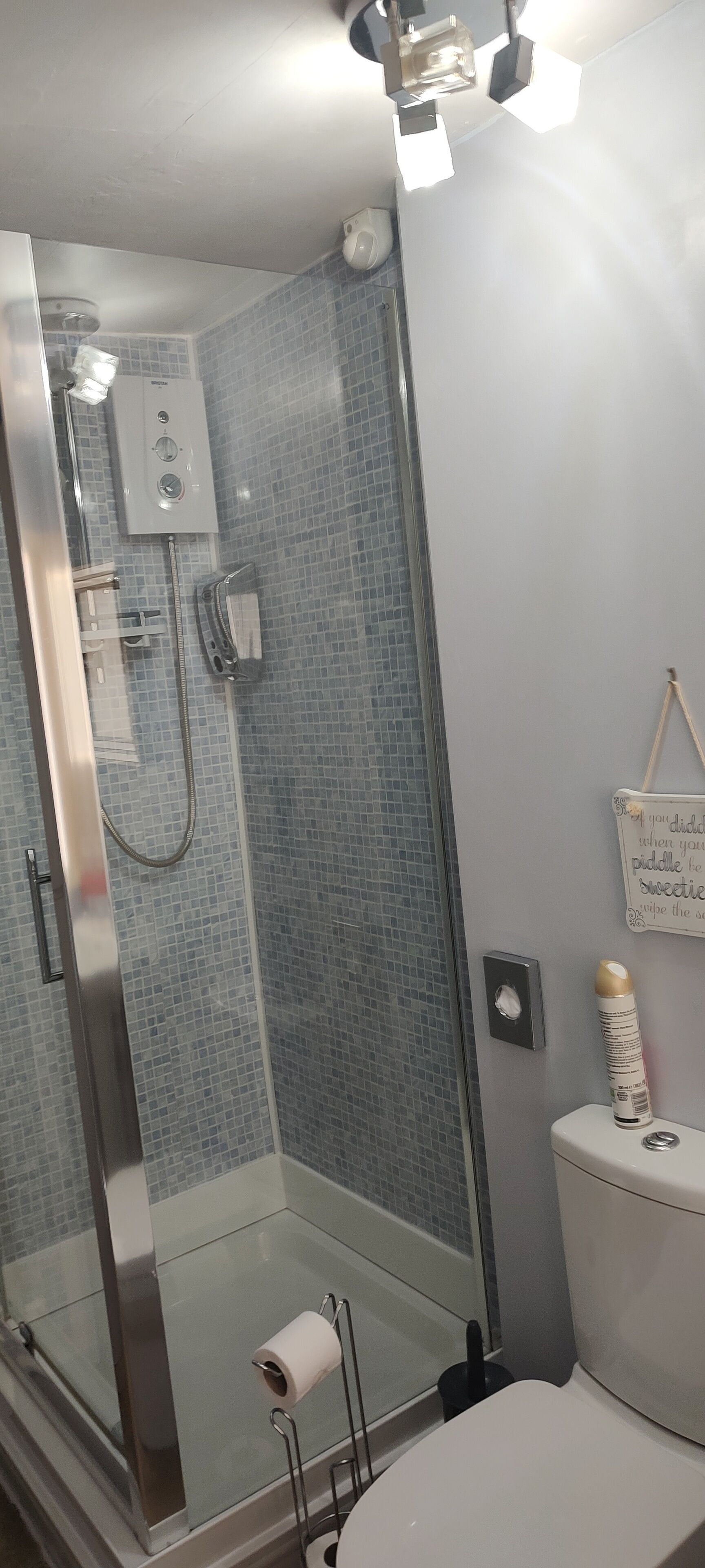 Rum | Badrum | Dusch, hårtork, handdukar och toalettpapper