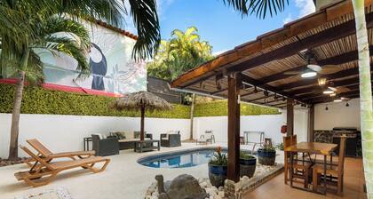 Spacious Home w/ Private Pool & Covered Patio Near the Beach