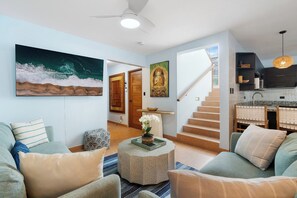 Living area - Spacious Home w/ Private Pool & Covered Patio Near the Beach (Tempate)