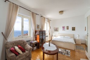 1 bedroom, iron/ironing board, free internet, bed sheets