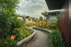 Entrada al alojamiento