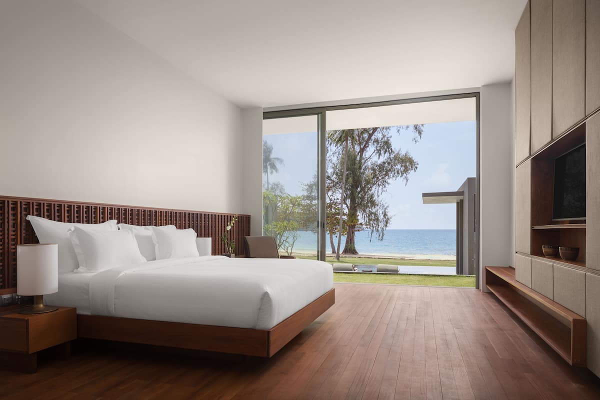 4 br beach pool villa | 4 bedrooms, hypo-allergenic bedding, minibar, in-room safe
