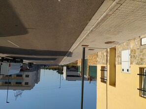 Estacionamiento en la propiedad 