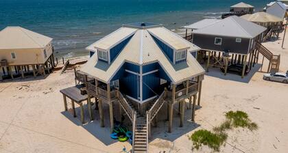 Updated, large beach house right off the water! - Island Escape