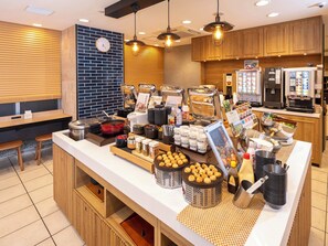 Breakfast buffet