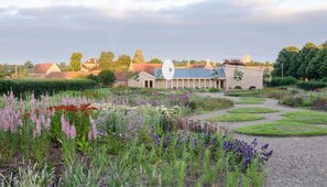 Cabin | Property grounds - Beautiful Rural Yurt With Wood Fired hot tub (Wincanton)