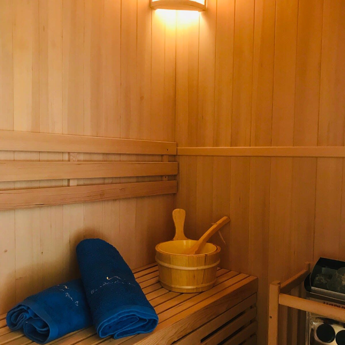 Replenish yourself in the sauna