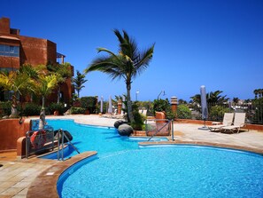 A heated pool - Bahia - Tegueste 0.4 DELUXE PARTIAL SEA VIEW 2B (Palm-Mar)