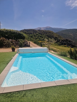 Una piscina riscaldata