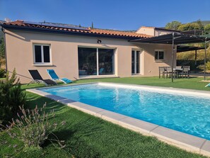 Beheizter Pool