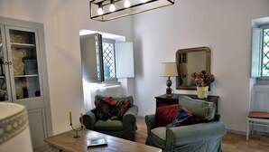 Living area - The Apartment · Casa del Fattore, Villa Luzi (Marche)