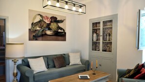 Living area - The Apartment · Casa del Fattore, Villa Luzi (Marche)