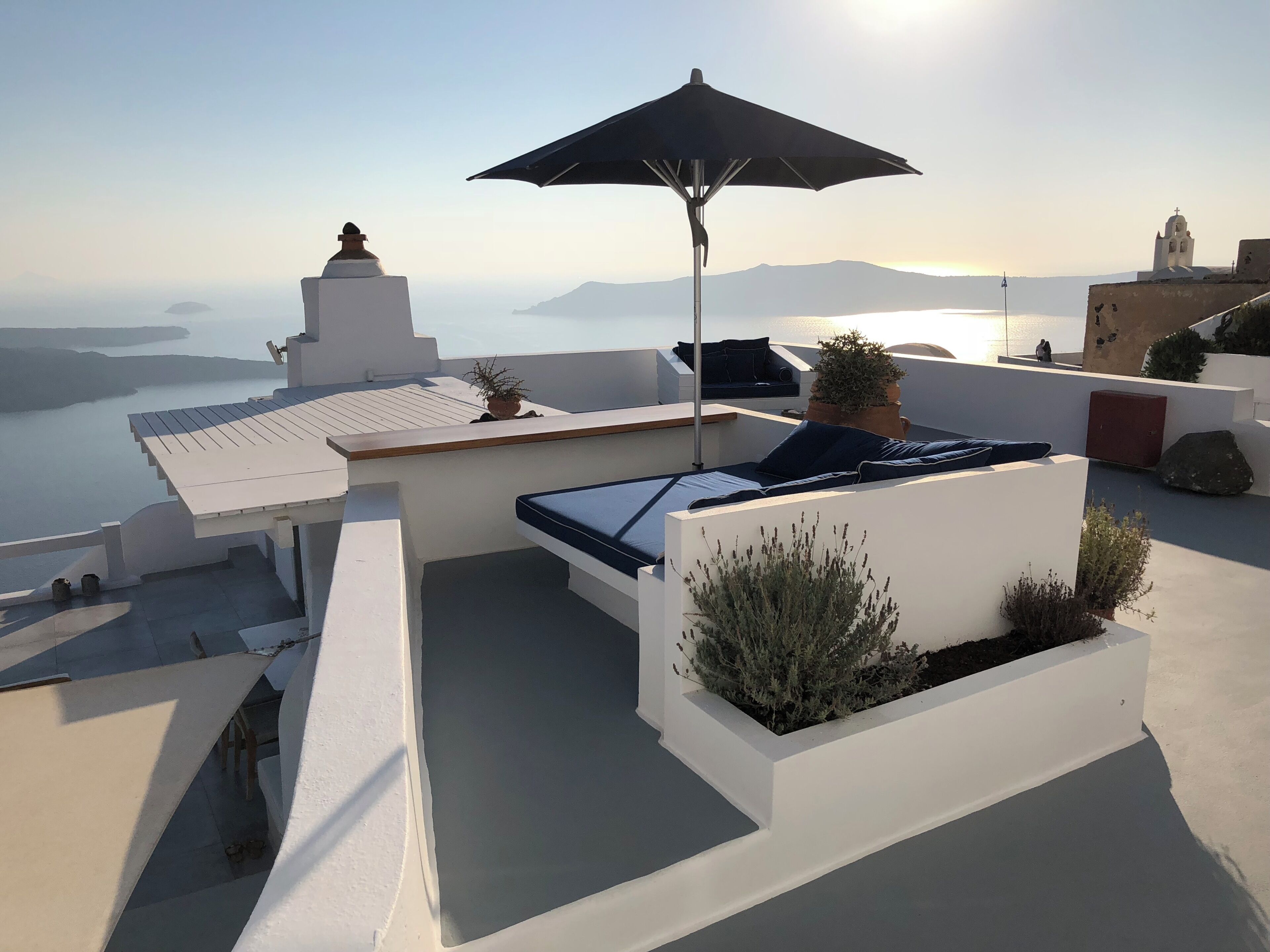 Junior Cave House Suite, Caldera View | Terraço/pátio