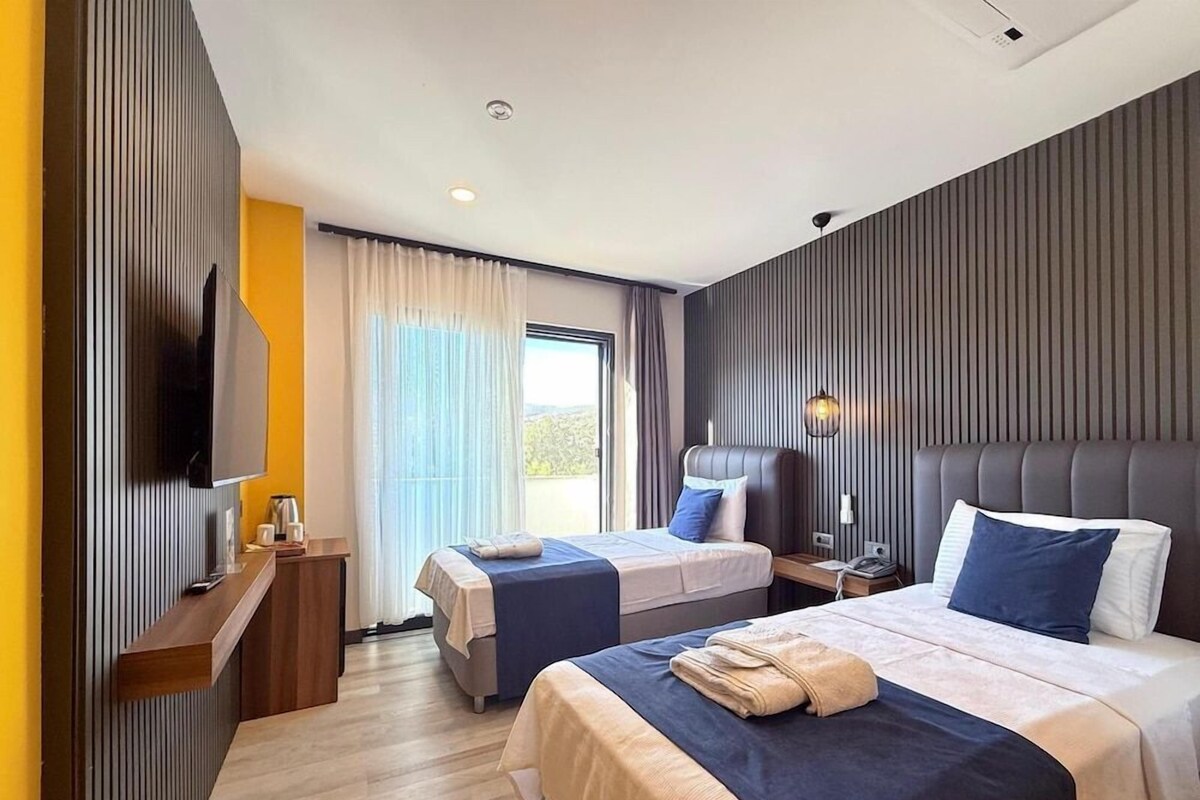 Ropa de cama de alta calidad, camas Select Comfort y wifi gratis