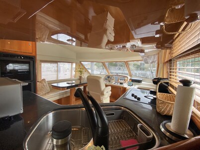 Stay on a 60ft Yacht in Miami with a Jet SKI