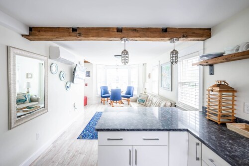 Contemporary  Elegance Meets Coastal decor