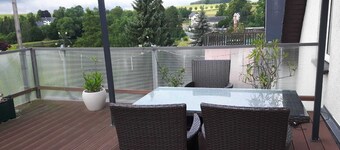 Vacation apartment, good location in the mining region Erzgebirge, mountain town Schneeberg