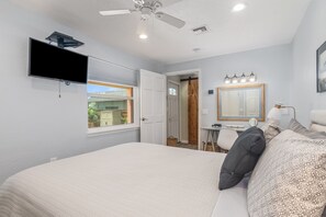 3 bedrooms, iron/ironing board, travel crib, free WiFi