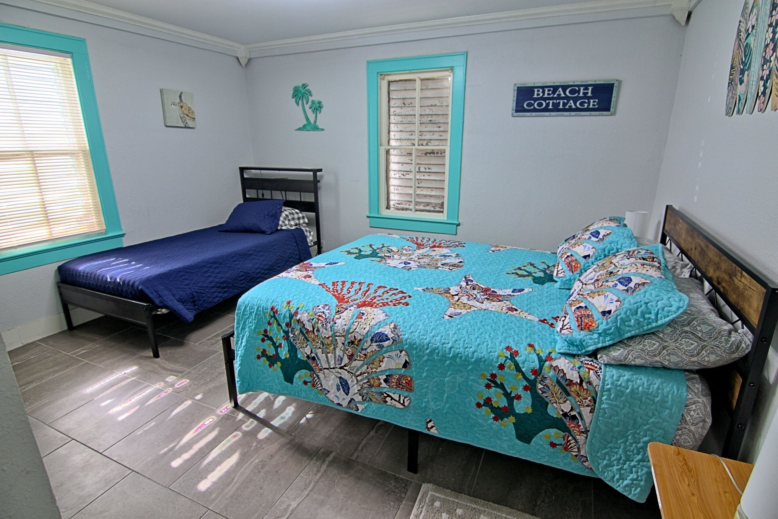 2 bedrooms, iron/ironing board, WiFi (free), bed sheets