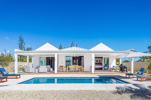 Pool - Villa Alee: Pool & Golf Cart, Walkable to Beach (Leeward Settlement)