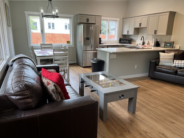 Smart TV y futbolito