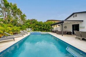 Una piscina climatizada