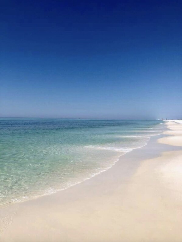 Beach nearby, beach towels
