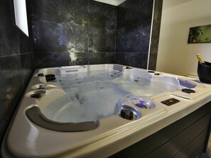 Interior - Stunning private villa with WIFI, A/C, private pool, hot tub, TV, patio and pets allowed (Vodice)