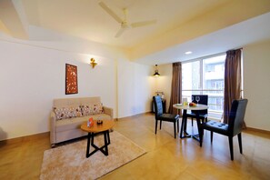 55-inch LED TV with satellite channels, TV - The Altruist Business Hotel, Whitefield (Bengaluru)