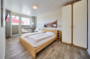 2 室のベッドルーム、WiFi、ベッドシーツ