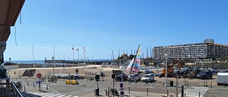 Blick von der Unterkunft