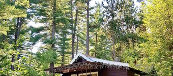 Rustic Cabin in beautiful environment under Pine Trees