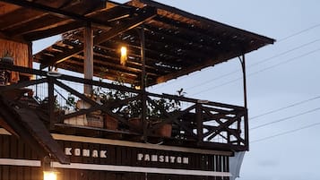 Façade de l’hébergement