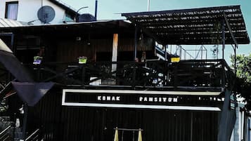 Façade de l’hébergement